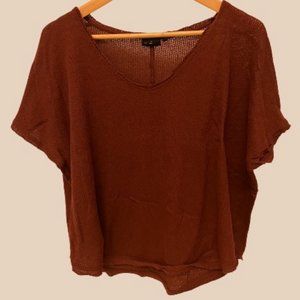 Out From Under by Urban Outfitters - Brown off shoulder top